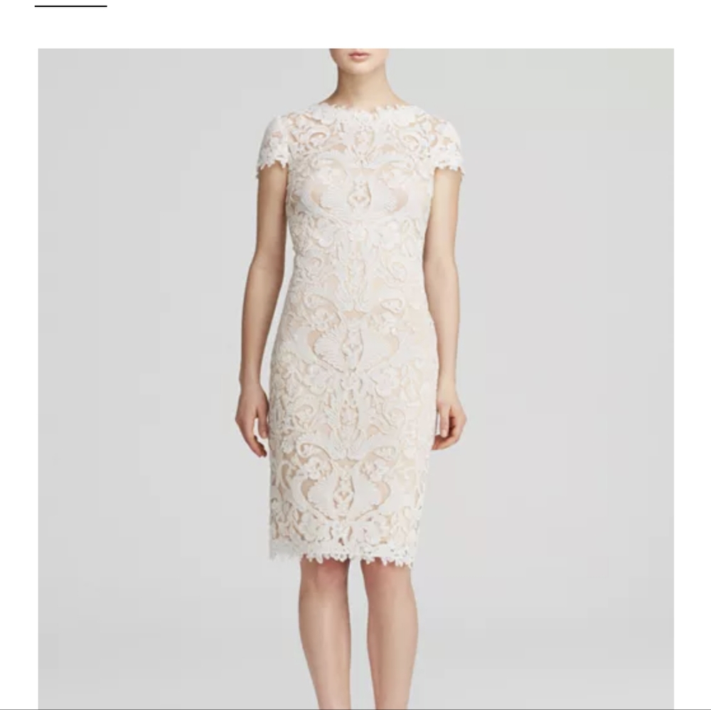 Tadashi white dress